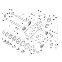 Позиція 20 Втулка розпірна AC820280 АС820280, Kverneland , Квернеланд